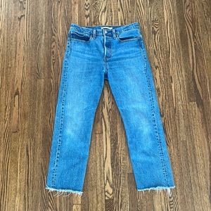 Levi’s Wedgie Straight Leg Jeans High Rise